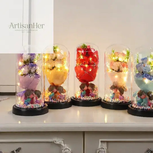 Bouquet Soap Flower Night Light - ArtisanHer