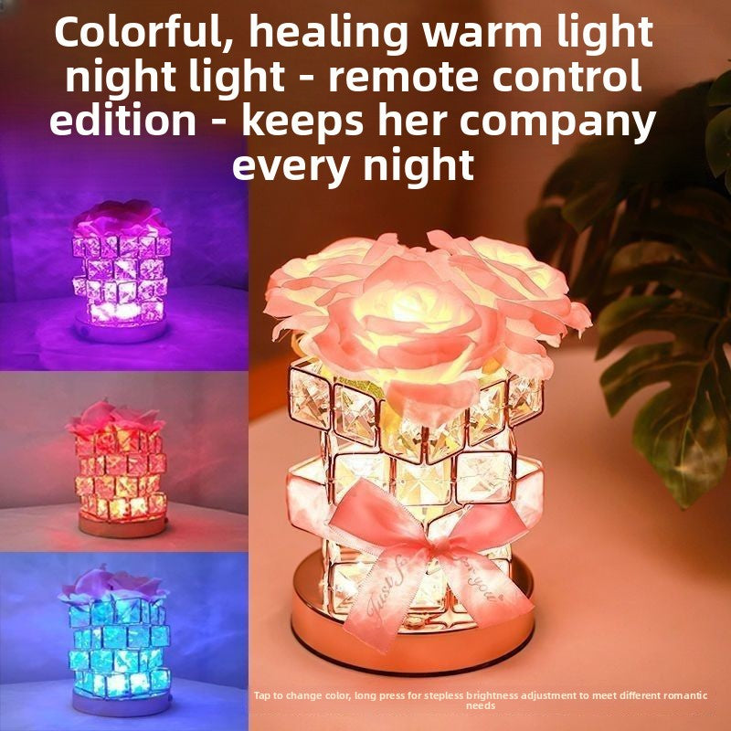 Warm Crystal Night Light ArtisanHer